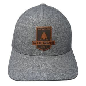 Snowcheck Polaris 2023 Snapback Cap Gray OS 110 Flexfit Yupoong Cap America